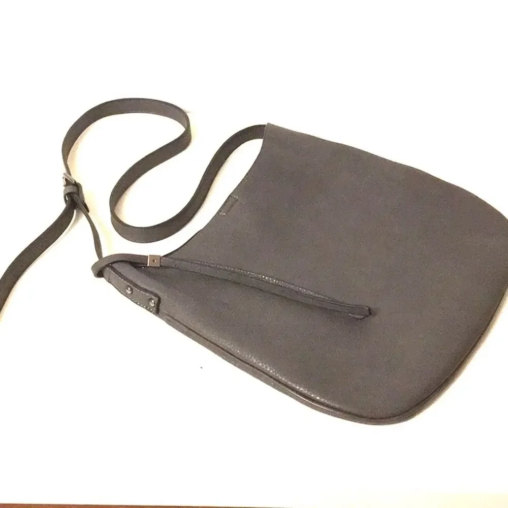 Youmi K gray crossbody handbag with rhinestone EUC